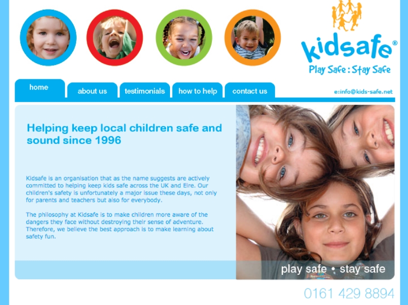 The Kidsafe website